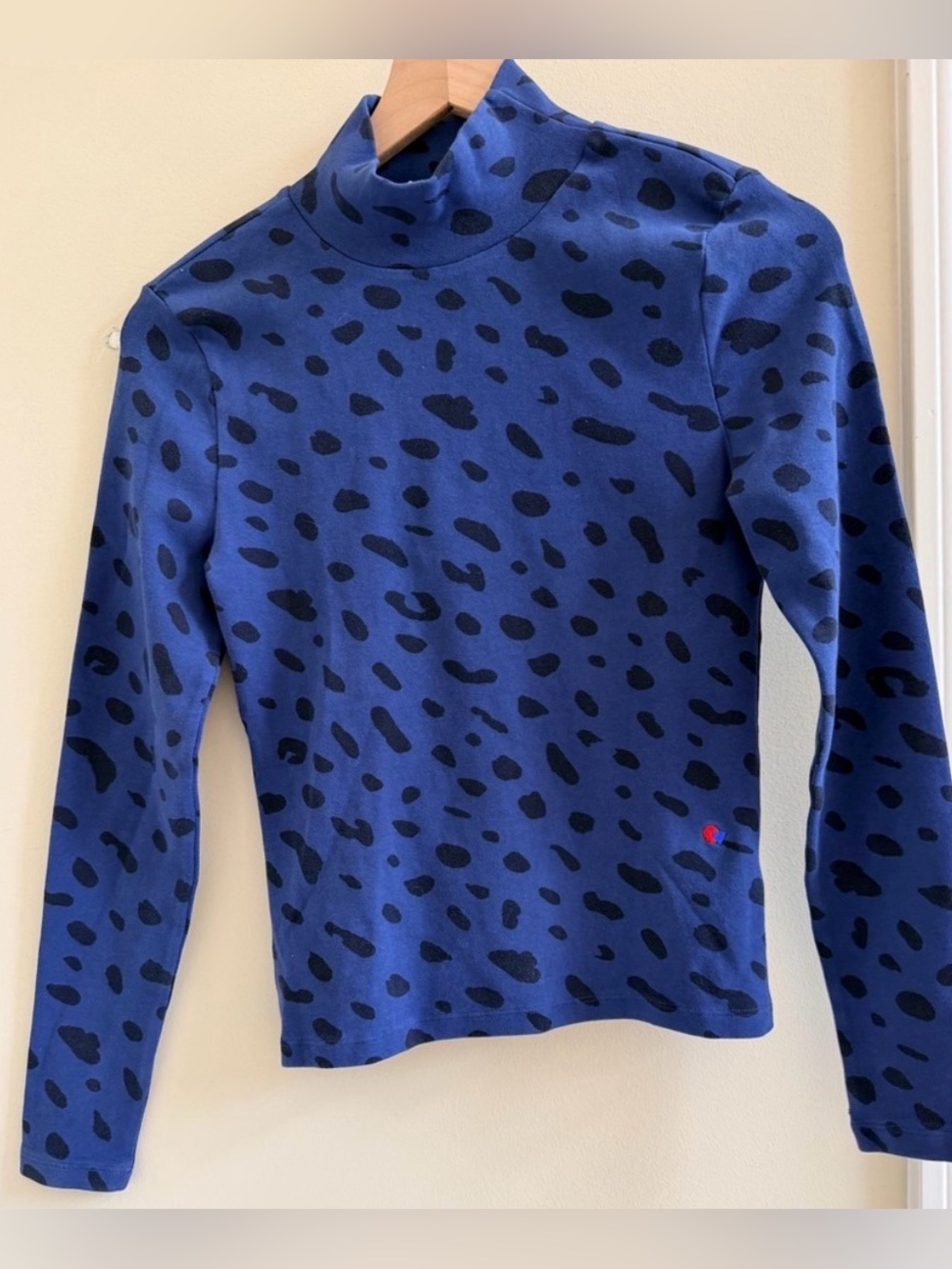 Clare V le turtleneck faded marine jaguar original $165